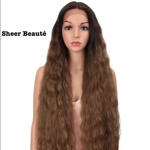 Sheer Beauté 41” Long Wavy LaceFront Wigs